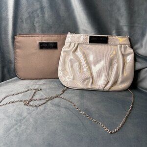 Jimmy Choo Cosmetic Bags (Set of 2) – New with Protective Film, Zipper Closure